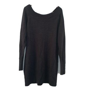 Extra Touch Collection Women's Size 2X Black Long Sleeve Knit Sweater